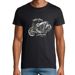 T-shirt Wild Ride gris...